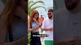 Gold digger prank 