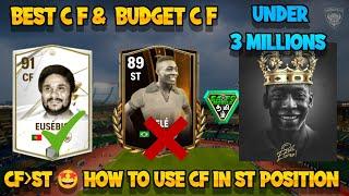 TOP 5 BEST CF IN FC MOBILE | BEST CF UNDER 3 MILLIONS | HOW TO CHANGE CF  ST POSITION IN FC MOBILE