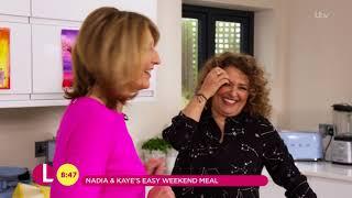 Nadia & Kaye's Pretend Paella - Part 1 | Lorraine