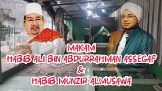 Makam Habib Ali Bin Abdurrahman Assegaf dan Habib Munzir Almusawa