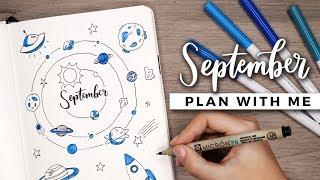 PLAN WITH ME | September 2018 Bullet Journal Setup