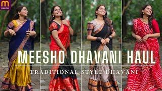 Meesho Dhavani Set Haul Under Rs 599 | With English Subtitles