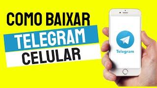 Como baixar e instalar o aplicativo Telegram no celular android