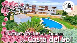 FRONTLINE GOLF Apartment in La Duquesa, Manilva, COSTA DEL SOL, Properties for sale in MÁLAGA