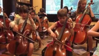 Perpetual Motion (Adam's arrangement),  Cello Choir June 5, 2017