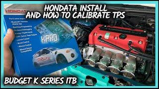 HONDATA SETUP + CALIBRATING BMW TPS ON K20A3 ITB SETUP -2002 CIVIC SI EP3 K20A3