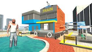 Franklin Change House to New Train in Indian Bike Driving 3D