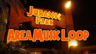 Jurassic Park Music Loop - Lower Lot - Universal Studios Hollywood [Full]