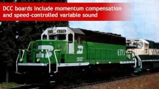 Kato HO SD40-2 Mid with ESU Loksound DCC