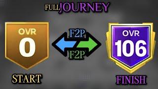 0 TO 106 OVR - FULL JOURNEY  // EA SPORTS FC MOBILE 25