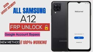 All Samsung A12 FRP Bypass || Remove Google Account || 2025  Solution ||  Working