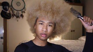 Brushing My Afro At 2am