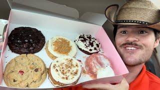 CRUMBL COOKIES REVIEW 202: Carrot Cake, Strawberry Butter Cake, Red Velvet Cupcake, Cheesecake, More