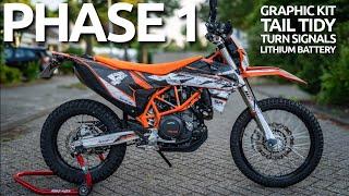 KTM 690 Enduro R build series #1