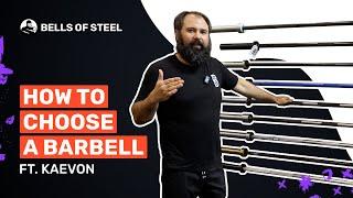 How to choose the right Barbell for your home gym, with Bells of Steel