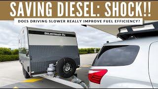 FUEL TEST! Does driving slower improve fuel economy?