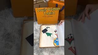 Louis Vuitton Fashion T-shirt Unboxing #clothing #menswear #luxury #fyp #mensfashion #tshirt