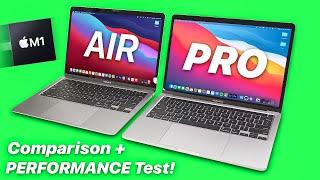 MacBook Air M1 vs MacBook Pro M1 (2020) // Is The Pro Even Worth It?