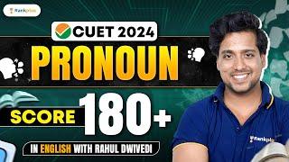 Pronoun With Examples and Tricks | CUET English 2024 | Rahul Dwivedi Sir #cuetenglish #cuet2024