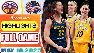 Indiana Fever VS Los Angeles Sparks Full Game Highlights May 19, 2025 WNBA Season 2025