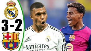 Real Madrid vs Barcelona 3-2 - All Goals & Highlights - 2024