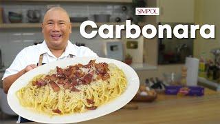 Cooking Authentic Italian Carbonara with Barilla | Chef Tatung