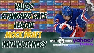 Yahoo CATS League Mock Draft 3.0!!