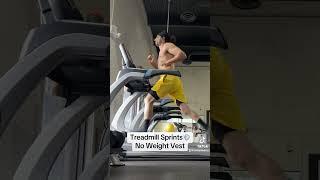 Treadmill Sprints Conditioning Workout | Weight Vest Workout