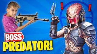 Unlocking *PREDATOR* Boss in FORTNITE! | Royalty Gaming