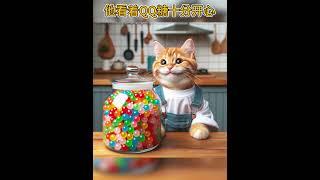 小橘子今天给大家做了好多超好吃的QQ糖，想吃吗 #cats #cute #cutecats #pets #猫 #funny #chatgpt #搞笑 #ai艺术