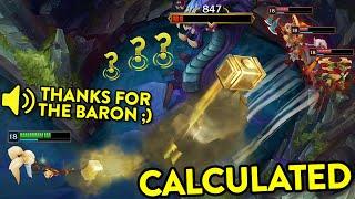 When LOL Players Have PERFECT Timing... AMAZING CALCULATED MOMENTS (League of Legends)