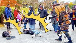 #81 SAMURAI Mannequin Prank in Kyoto Japan | Japanese shogun statue prank at Kiyomizu Temple