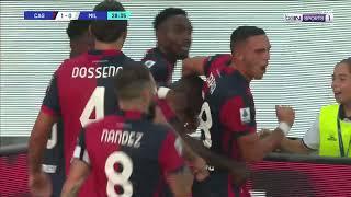 GOL ZITO LUVUMBO CAGLIARI - AC MILAN ZITO LUVUMBO 77