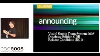 PDC 2008 Microsoft Visual Studio Team System Database Edition Overview