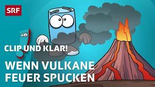 Clip und klar! – Vulkane: wie, wo & warum entstehen sie? | SRF Kids – Kindervideos