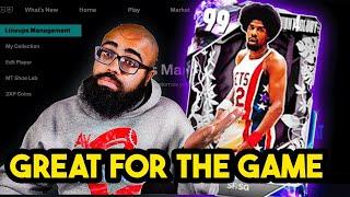 Dark Matter Dr. J is Great for the Game! NBA 2k25 Myteam News