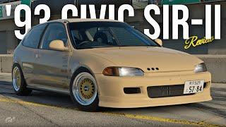 GT7 | '93 Honda Civic SiR-II (EG) | Gran Turismo 7 Car Review