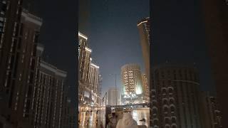 Makkah Haram shrif most beautiful video rain ️