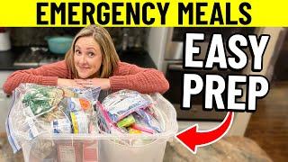 EMERGENCY MEALS from the Pantry, NO FRIDGE REQUIRED!