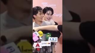 Unscripted drama between Tay, New and Inn Sarin #taynew #innsarin #tawan_v #newwiee #taynewmoment