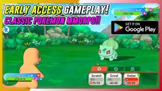 Infinity Island (Early Access) First Impressions | Classic Pokemon MMORPG Game! (Android)