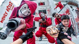 ZOMBIES MONEY HEIST Chase POLICE PARKOUR POV (ACTION LIVE FULL STORY) | SURVIVAL IMPOSSIBLE