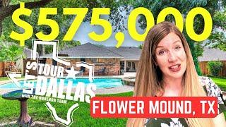 STUNNING CUSTOM home in FLOWER MOUND, TX under $600,000! | Dallas, TX Real Estate | Dallas Suburbs