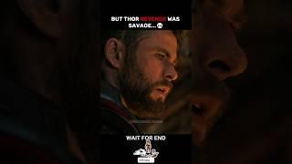 Others Revenge vs Thor Savage Revenge on Thanos #actionmovies #marvel #movie #shorts #mcu #thor