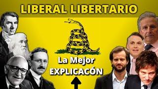  LIBERAL LIBERTARIO ¿QUÉ ES? (Explicación Definitiva) 