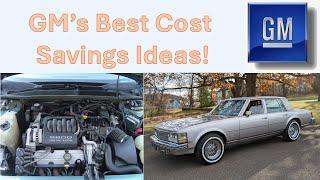 Top 10: GM's BEST Cost Savings Ideas...Guess The List Of GM's Winners!