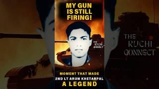 Indian Army's Unstoppable Hero Lt Arun Khetarpal, Gen GD Bakshi, The Ruchi Connect, Shorts, YTShorts