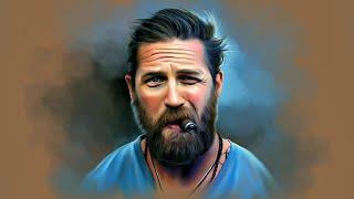 Crazy TRICK to create AMAZING Digital Portrait Tom Hardy in Photoshop EASY!