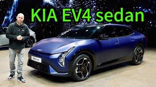 KIA EV4 sedan | check out Kia's first sedan EV!