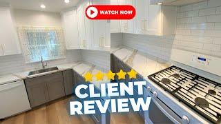 Amazing Kitchen Transformation | Client Review | +1 866-482-0919